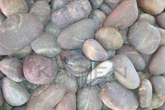 Leštený kameň f.červená  ᴓ 2-3cm