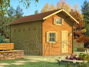 Chata Pohoda 2 - 375x475 cm + podkrovie