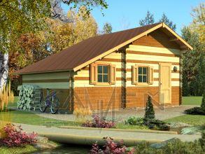 Chata Pohoda 3 - 635x475 cm s galériou