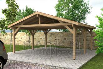 Prístrešok so sedlovou strechou