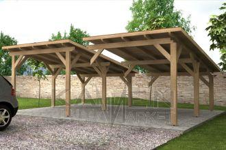 Prístrešok 330x500 cm + 1 modul - 330x500 cm