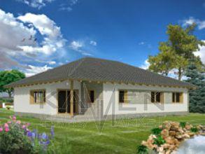 Zrubový dom Elegant - hranolová konštrukcia