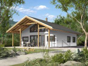 Dom Lucia - hranolová konštrukcia