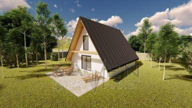 Rekreačná dvojpodlažná chata Tatran