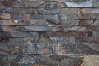 Andezit A2-Obklad-4xrezaný - 10-50x1-3x5 cm-dúhový