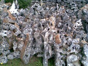 Vápenec Kvapel - skalkový kameň