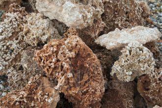 Red Spagheti - kusový kameň - ᴓ 20-40cm