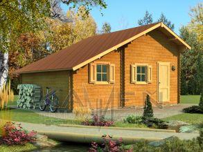 Chata Pohoda 3 - 635x475 cm s galériou-