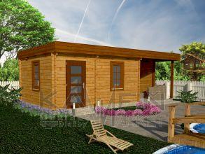 Chata Studienka - 375x780 cm-