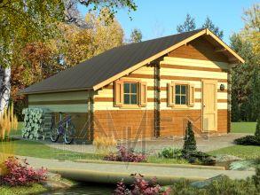 Chata Pohoda 3 - 635x475 cm s galériou-