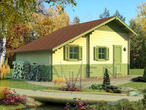 Chata Pohoda 3 - 635x475 cm s galériou-